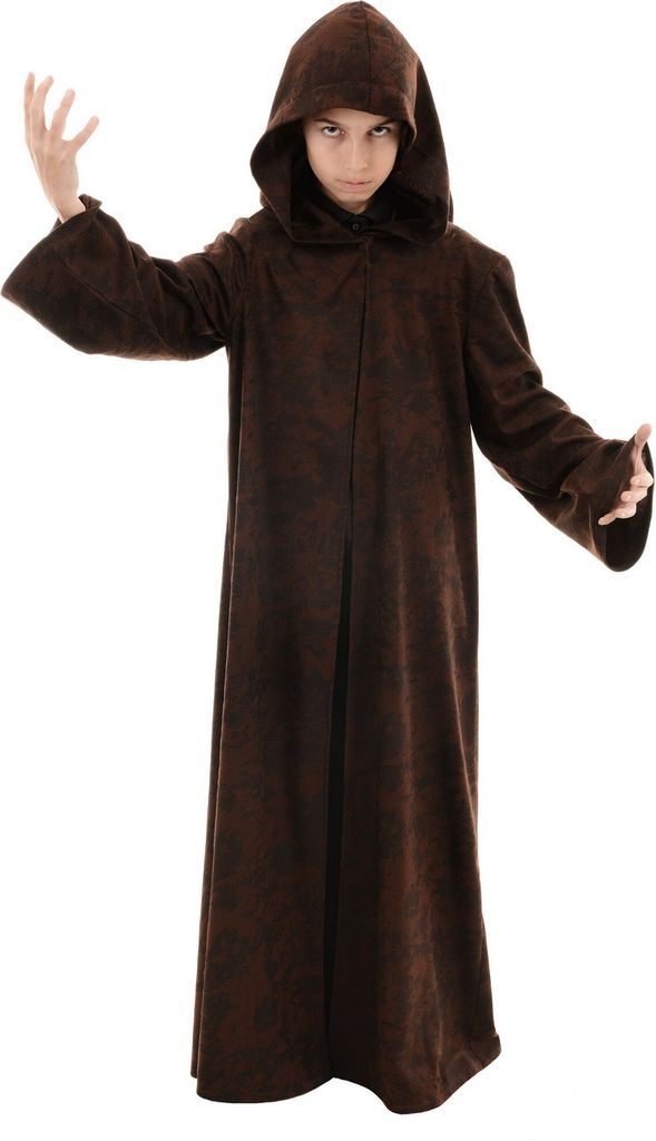 Lange Robe braun Kindergröße: 164-176