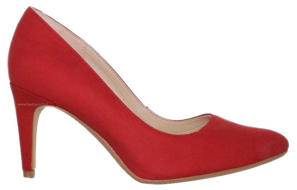 Clarks Laina Rae 2 Damen Nubukleder Stiletto Pumps rot 35,5