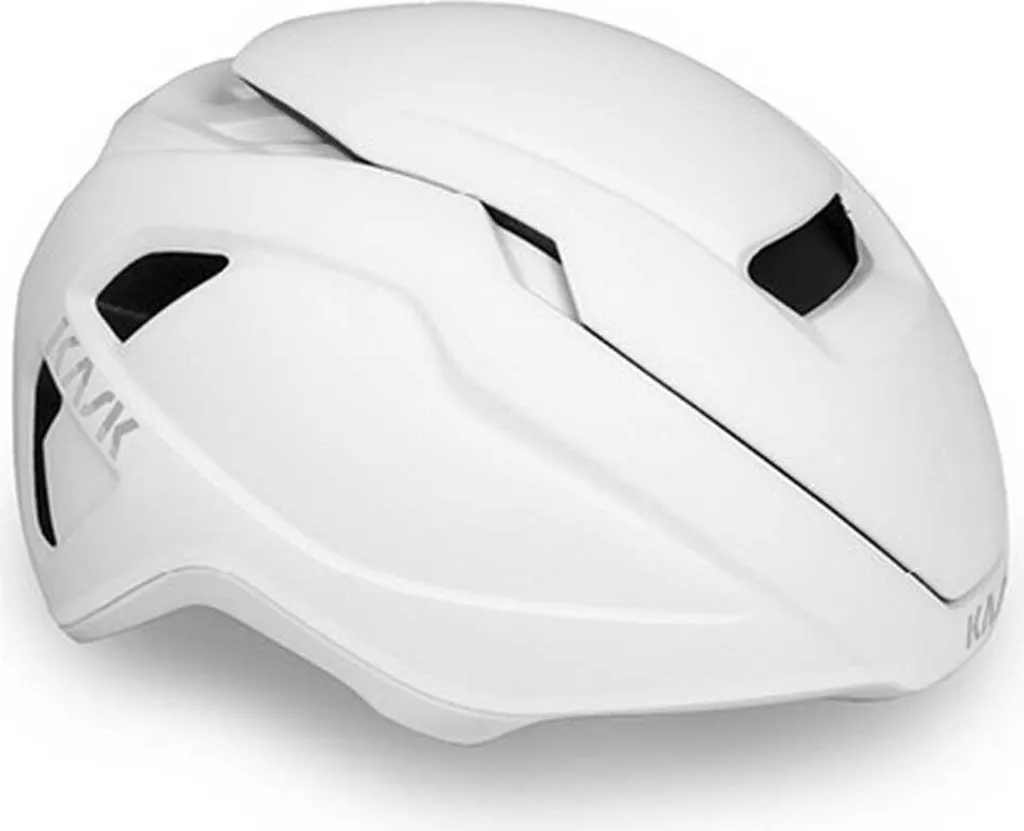 Casque KASK Wasabi Blanc Mat S avec système de ventilation modulable