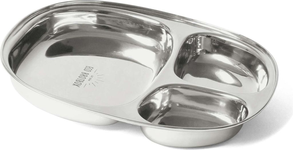 ECO Brotbox - Thali Teller - Edelstahl Teller mit Produktbild 