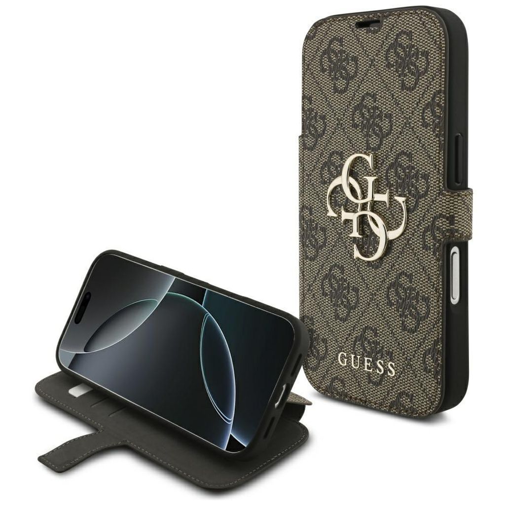 GUESS book case passend für IPHONE 17 Pro GUBKP17L4GMGBR Produktbild 