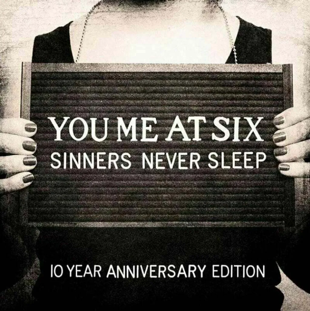 Sinners Never Sleep You Me At Six 3 LP Limited Deluxe Tirage Limité Rock