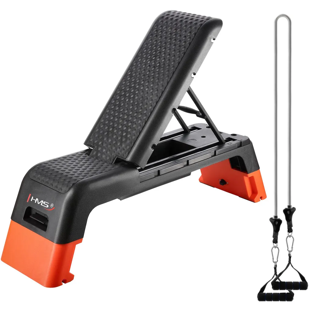 HMS AS009 PRO Step et Banc Aérobic Réglable pour Fitness à Domicile