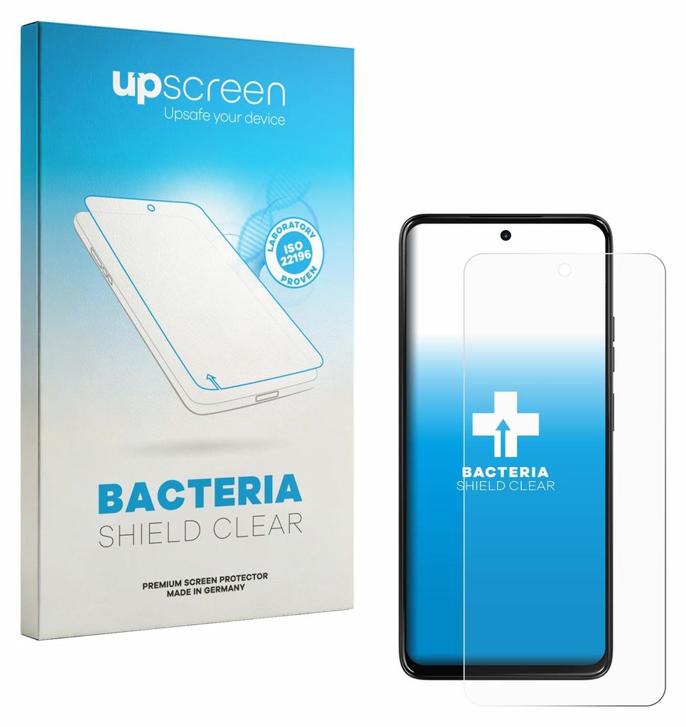 upscreen Schutzfolie für Motorola Moto G47 Displayschutz Displayschutzfolie Folie Klar antibakteriell