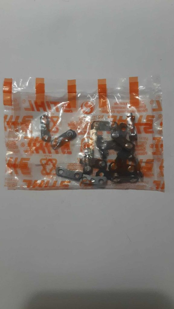 10x maillons de chaîne d'origine STIHL, rivets, 3/8"P, Image du produit 
