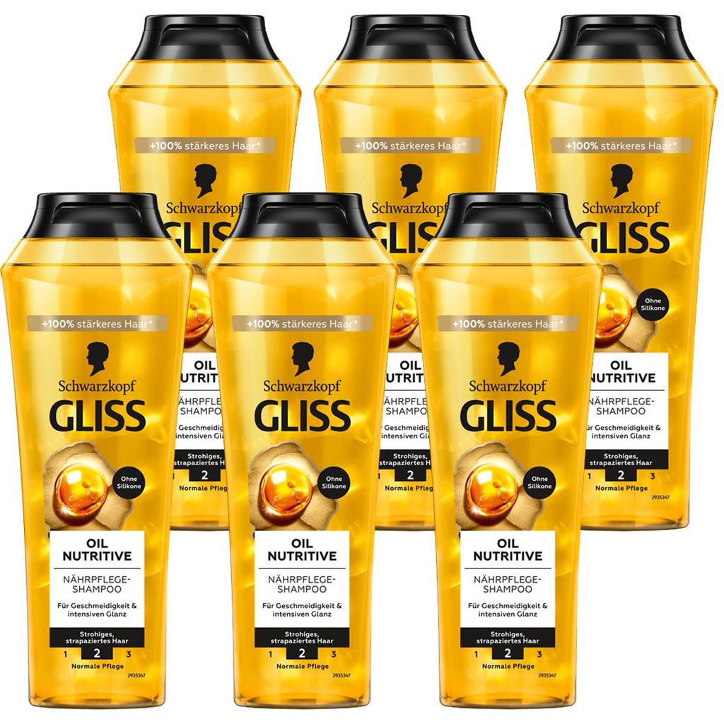Gliss Kur Oil Nutritive Shampooing nourrissant sans Image du produit 
