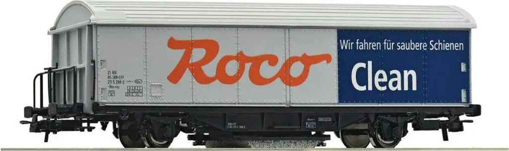 Roco 46400 Wagon Nettoyeur HO : Stoppez les Mauvais Contacts sur Rails