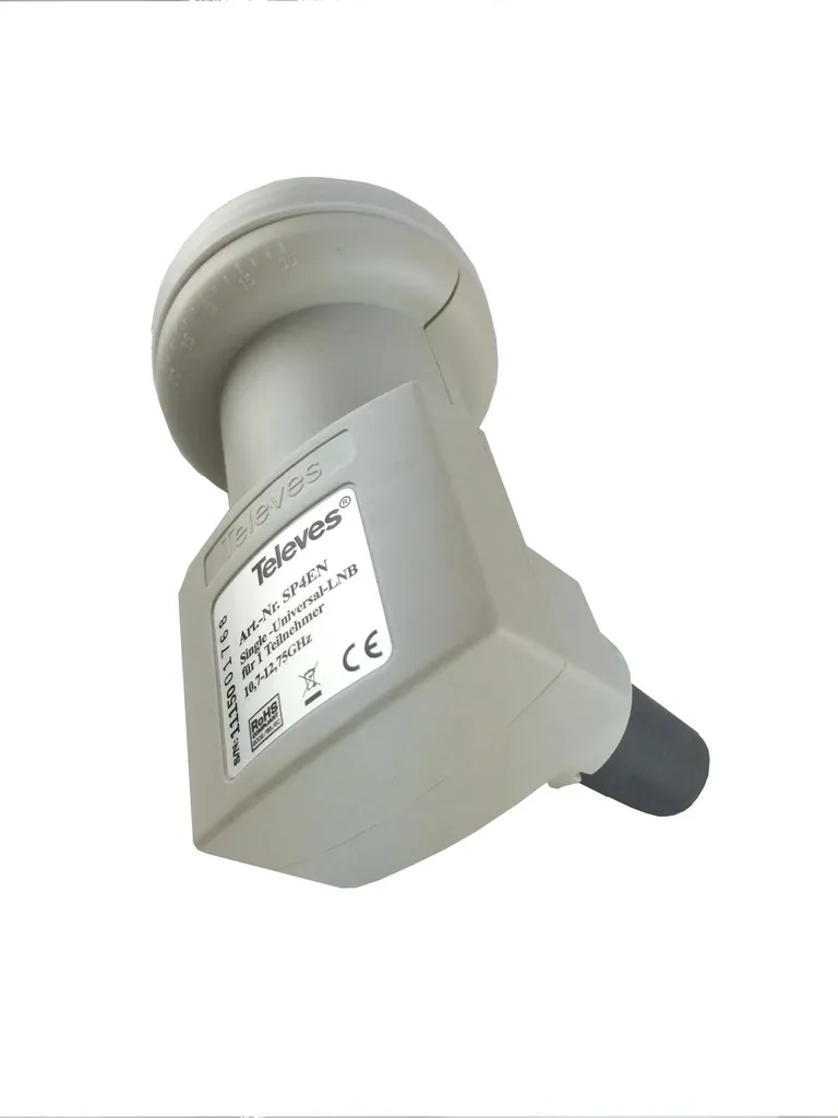 Televes LNB Universale 1 Uscita: Illuminatore Parabola Resistente e Preciso