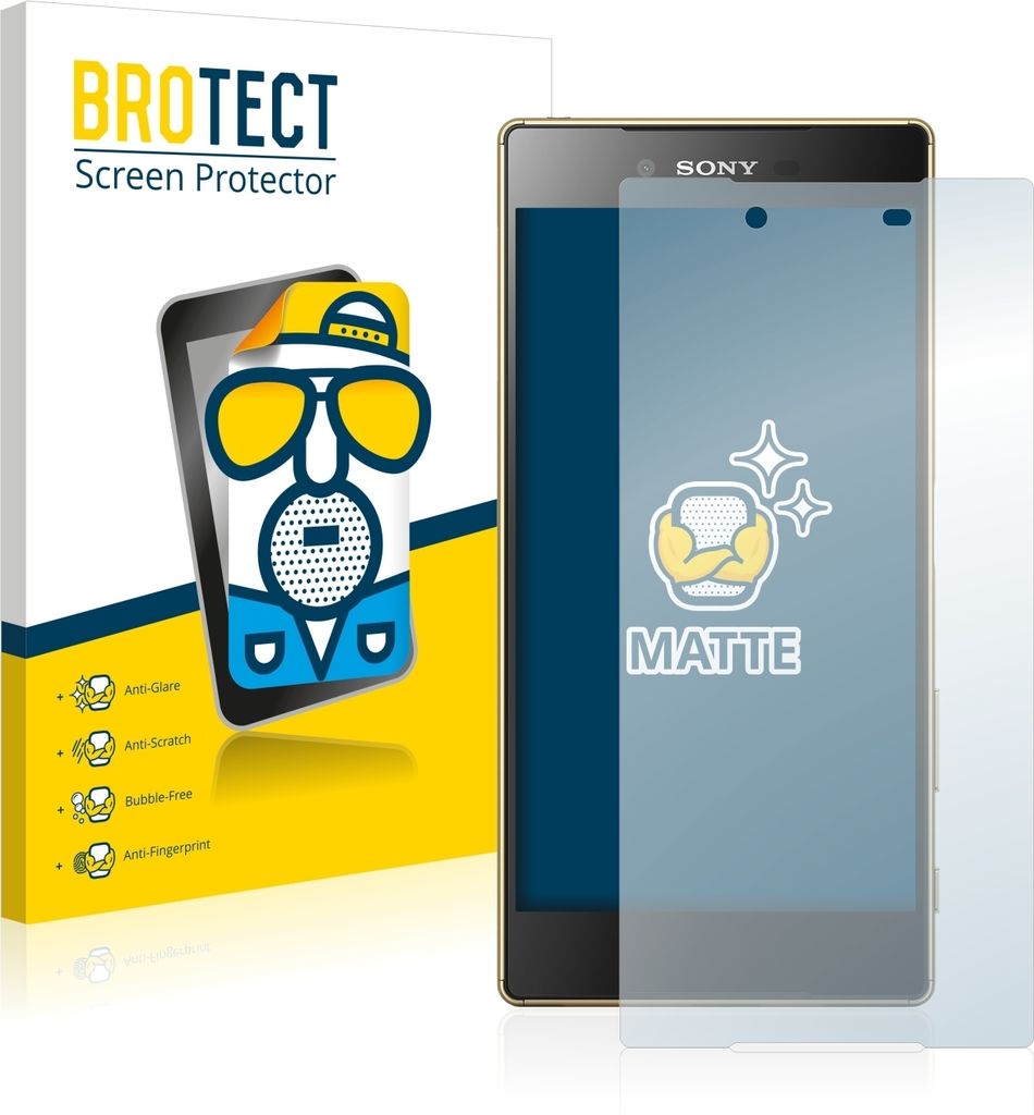 2x BROTECT Schutzfolie für Sony Xperia Z5 Premium Displayschutz Displayschutzfolie Folie Matt Entspiegelungsfolie