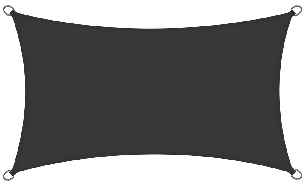 Sol Royal Sonnensegel rechteckig Wasserdicht 2x4m SolVision PS9, Anthrazit