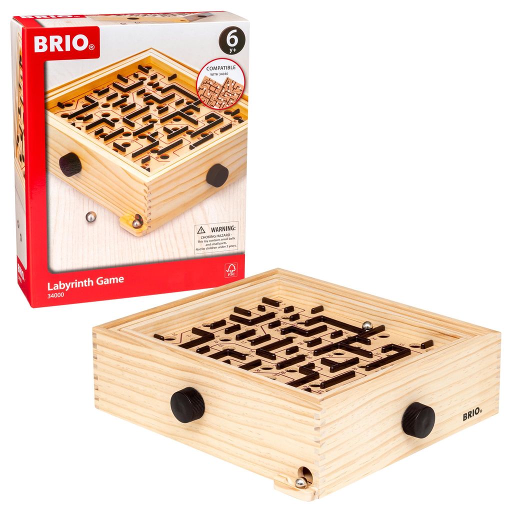 BriO Labyrinth 34000: Laberinto de madera para niños a Imagen del producto 