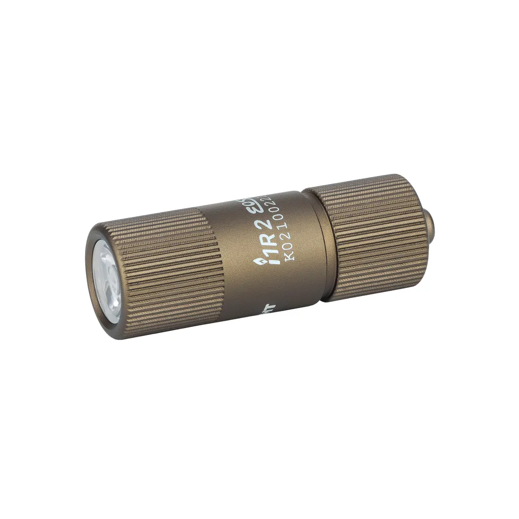 Mini lampe torche rechargeable 150 lumens Olight I1R 2 Desert ultra légère