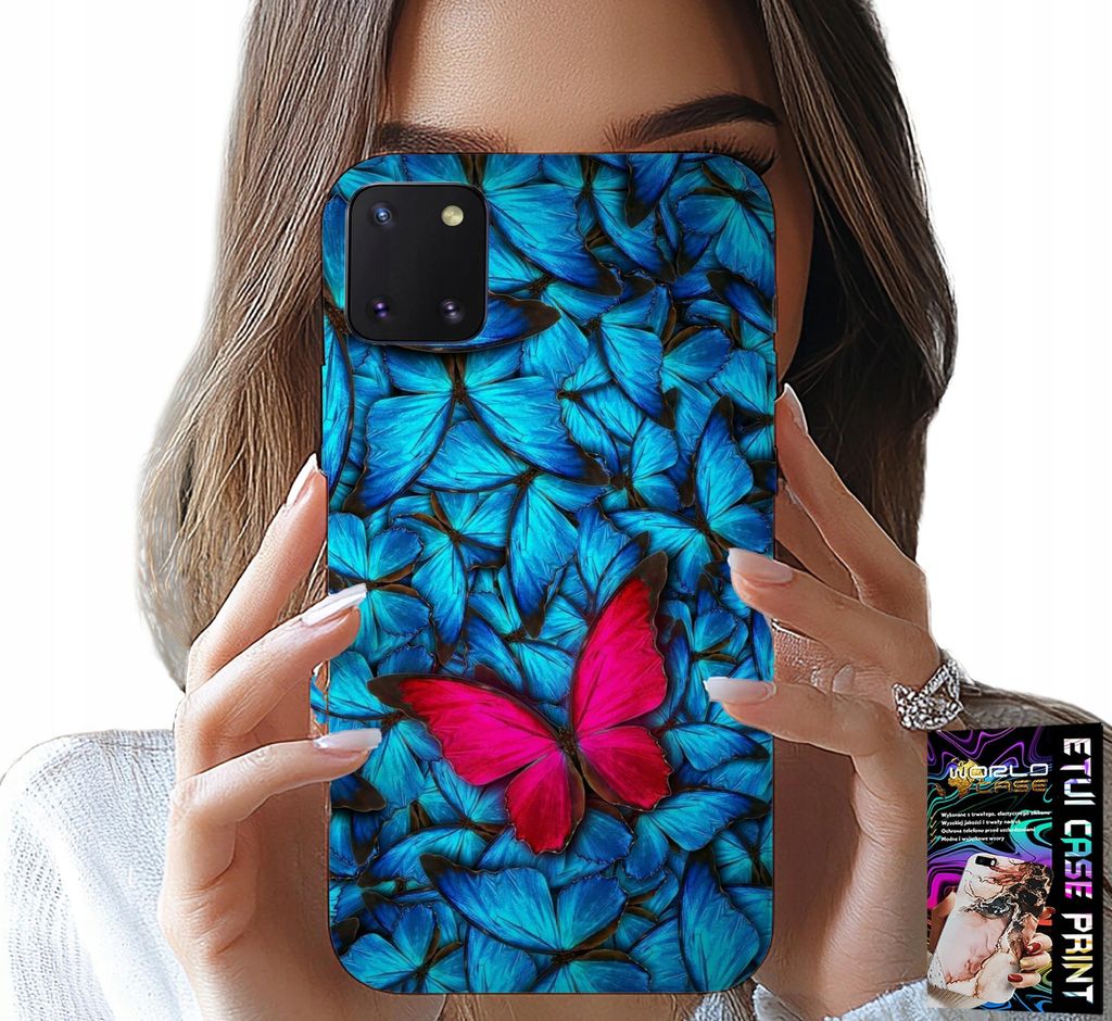 Hülle Für Samsung Galaxy A81 - Blauer Schmetterling, Schmetterling, Feminine Designs