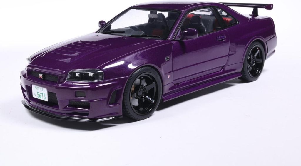 Solido modellino auto scala 1:18 Nissan Skyline (R34) GT-R Immagine del prodotto 