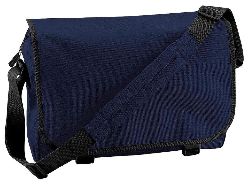Bagbase Schultertasche / Messenger-Tasche, 11 Liter FK197 (Einheitsgröße) (Dunkelblau)