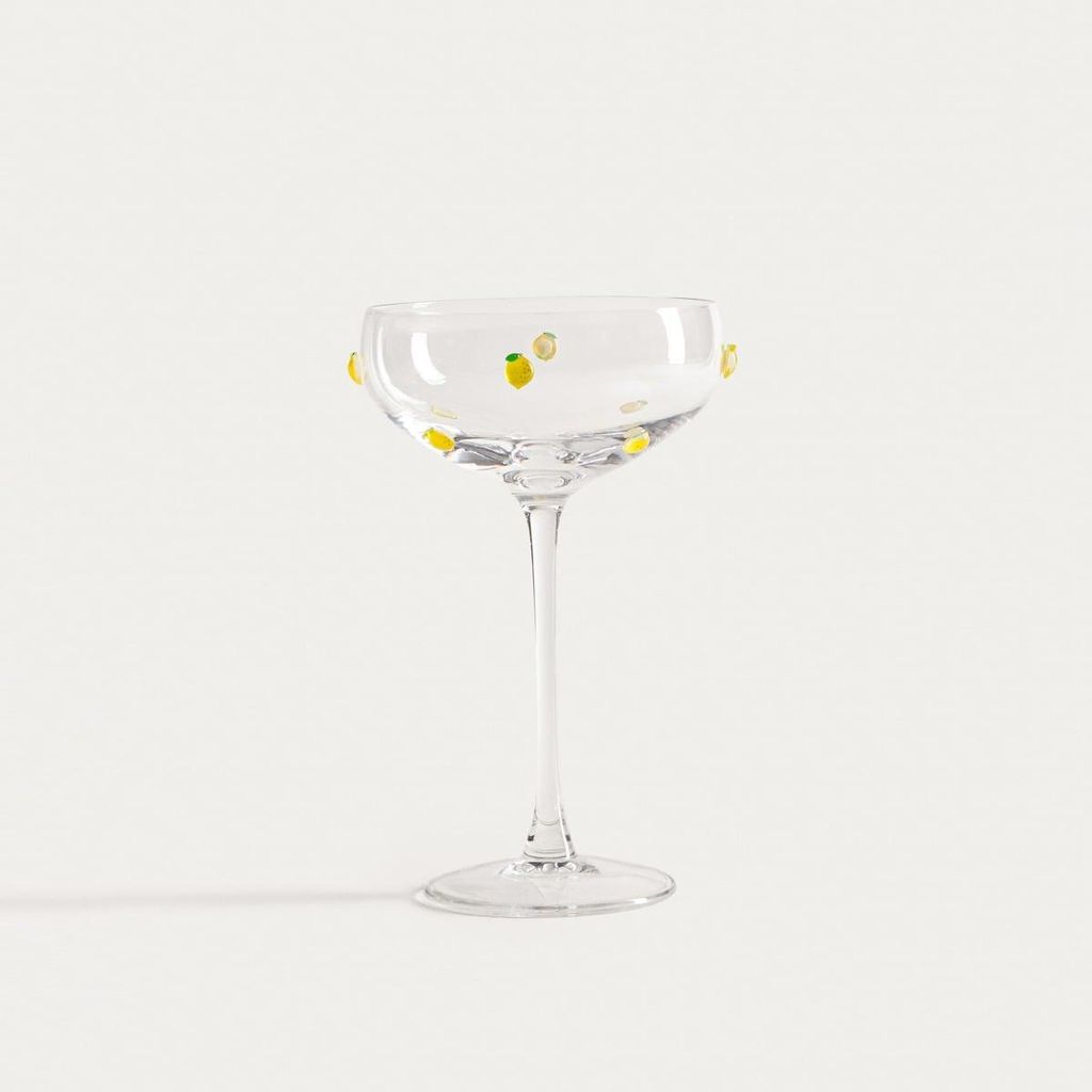HOMLA ORNARE-Cocktailglas mit Zitronen 0,2 l Produktbild 