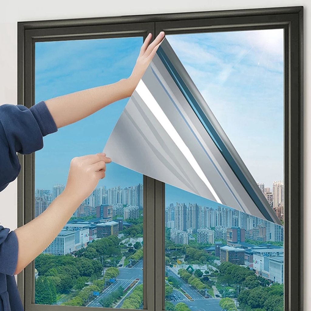 Sichtschutzfolie 100cm x 10m Spiegelfolie Fensterfolie selbstklebend casa.pro 
