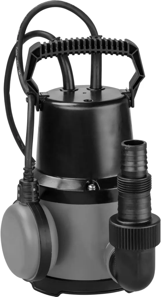 Pompe immergée 8500 l/h socle souple pour piscine et eau claire