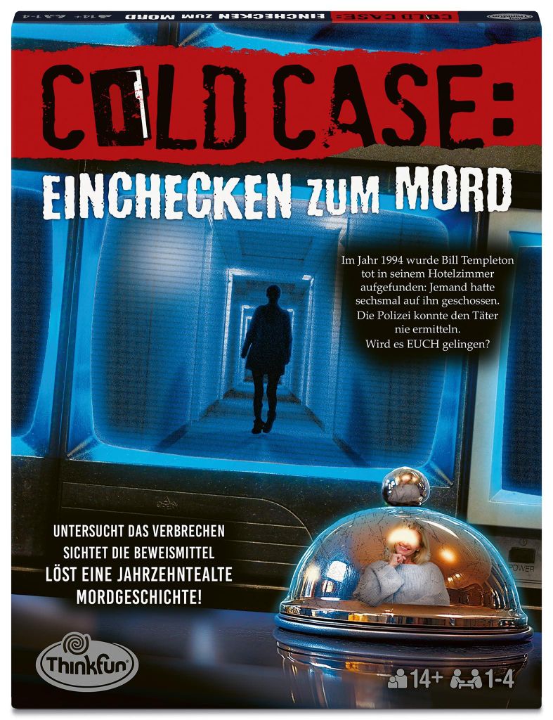 Thinkfun Cold Case Check-in per l'omicidio Immagine del prodotto 