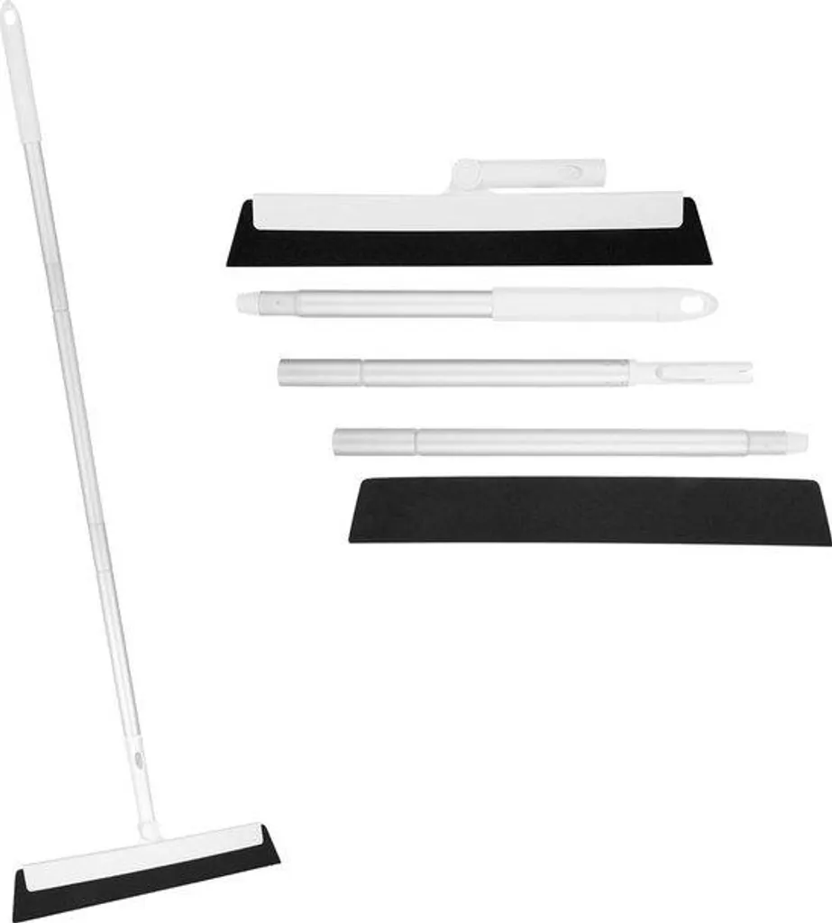 Nettoyant Sols et Douches 122 cm - Balai télescopique multi-surfaces