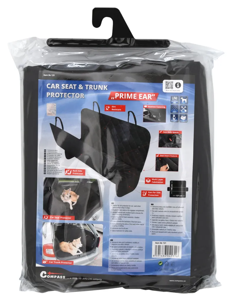 Couverture Chien Imperméable et Résistante PRIME EAR Compass 137x146 - 5