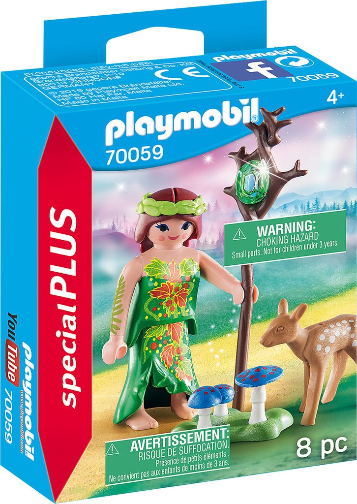 PLAYMOBIL Elfe mit Reh, 70059 Produktbild 