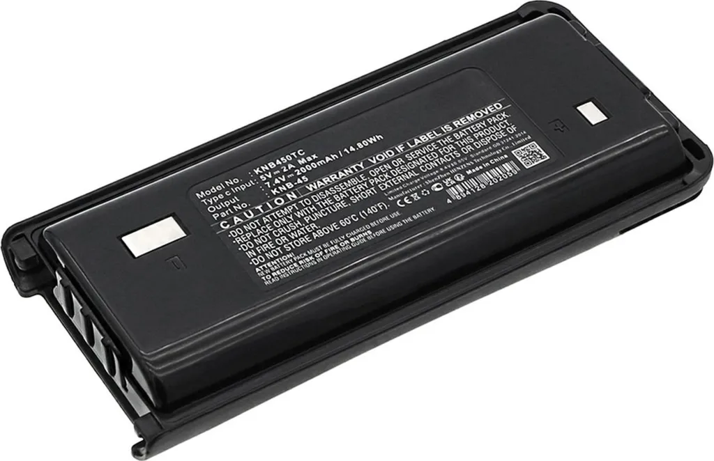 Batterie longue autonomie Kenwood TK-3301T TK-3201 - Travail Intensif
