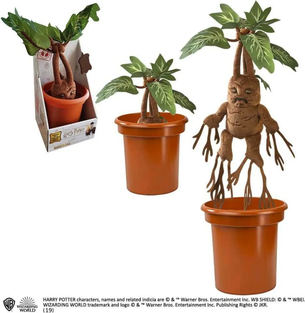 Peluche Mandragore Interactive Edition Collector avec Sons - Taille 24 cm - 8