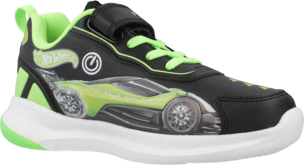 Baskets Primigi Hot Wheels Noir : Chaussures Garçon à Scratch Taille 28 - 5