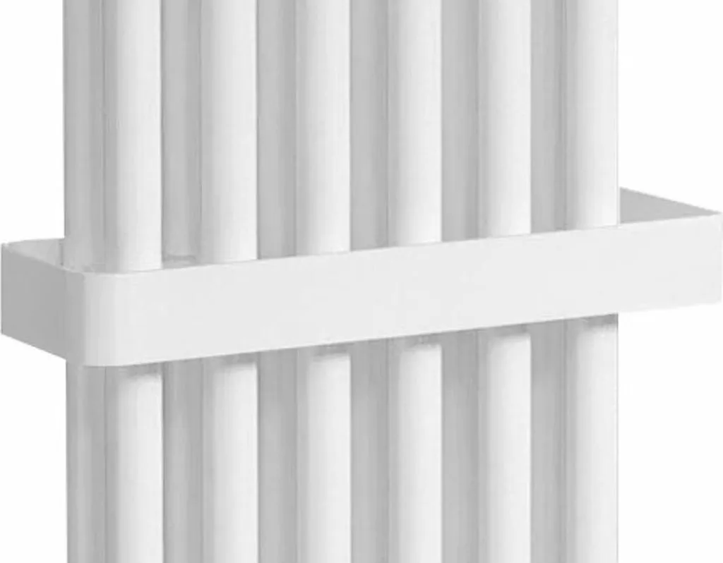 Gain de place : Porte-serviettes FEDE 320 mm blanc mat spécial petits WC