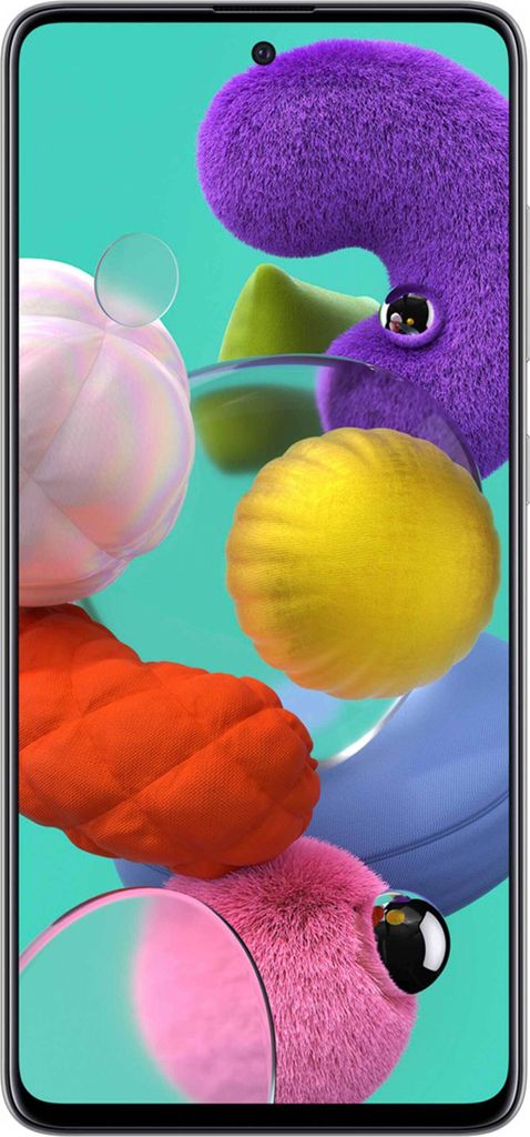 Samsung Galaxy A51 4GB/128GB Weiß (Prism Crush White) Dual Produktbild 