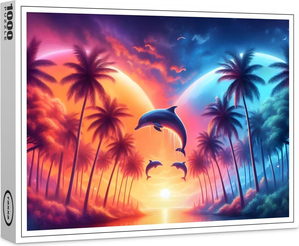 raxxa Premium-Puzzle "Traumreise #4", 1000 Teile