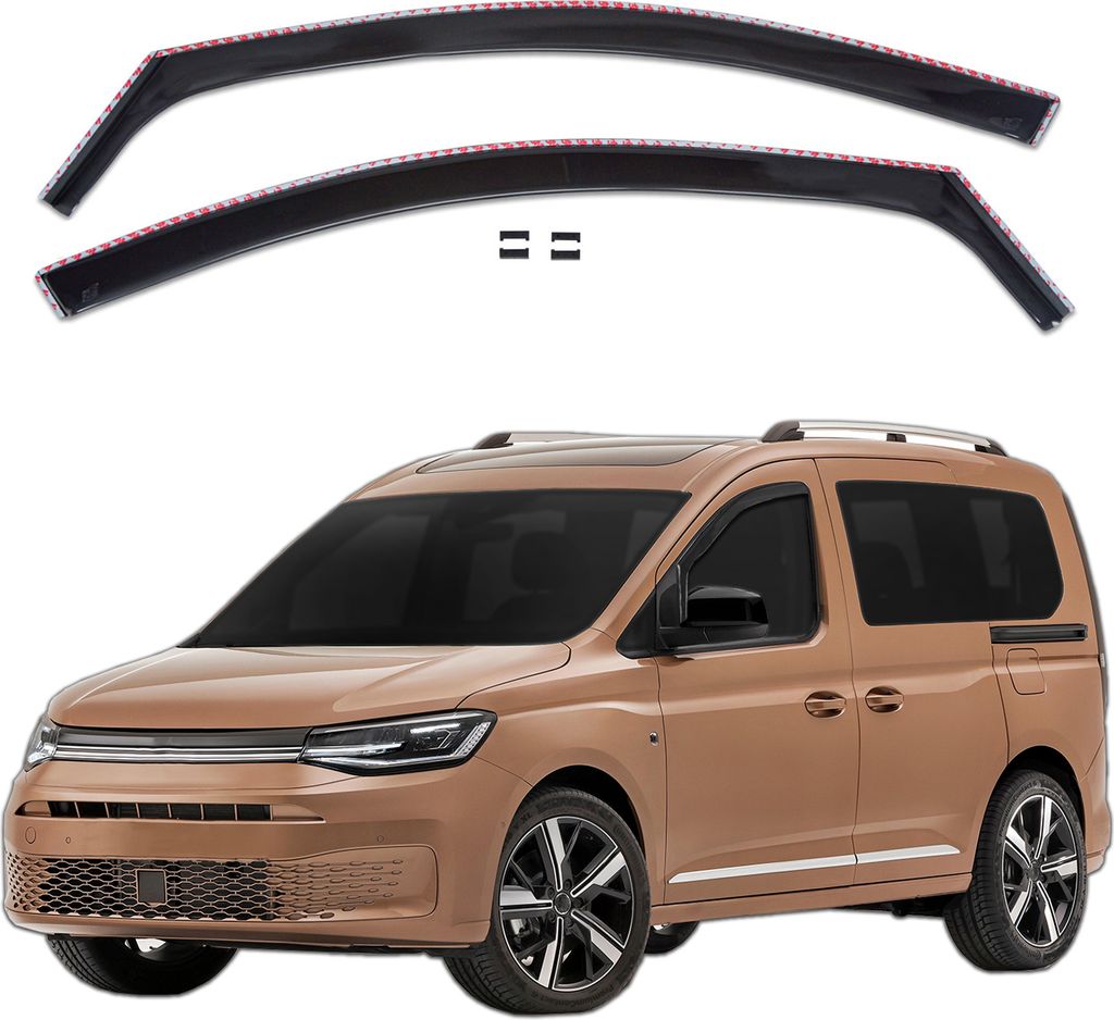 J&J AUTOMOTIVE | GP Windabweiser Für Volkswagen Caddy ab Produktbild 