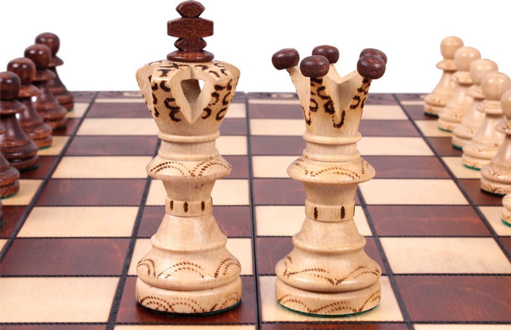AMBASADOR scacchi LUXURY - grande (54 x 54 cm) Immagine del prodotto 