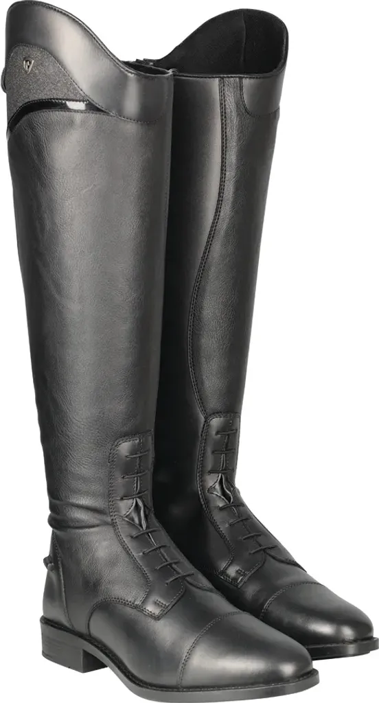 Bottes d'équitation de concours Atrani Hy pour homme et femme Noir 35,5