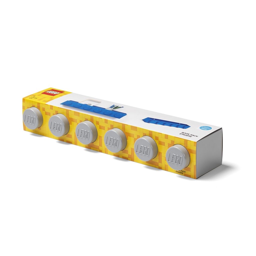LEGO 41121740 Stojan na knihy LEGO, šířka: 478 mm, šedý Obrázek produktu 