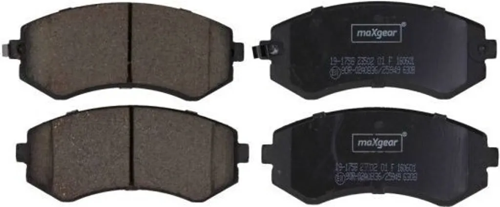 Plaquettes de frein MAXGEAR 19-1758 pour Almera I et Patrol GR V