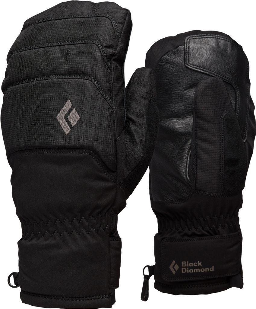 Mission Mx Mitts, 0002 Black, M, Black Diamond