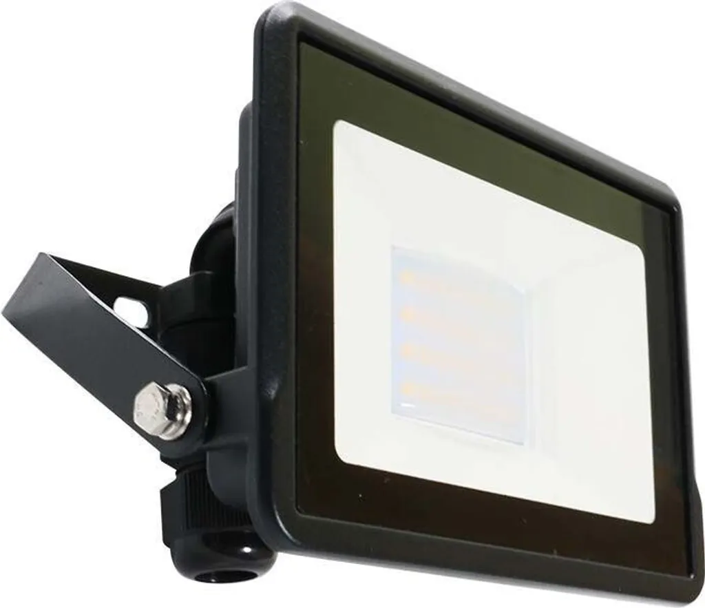 Faro di Sicurezza LED 20W Samsung IP65 Nero | 1510 Lumen 4000K