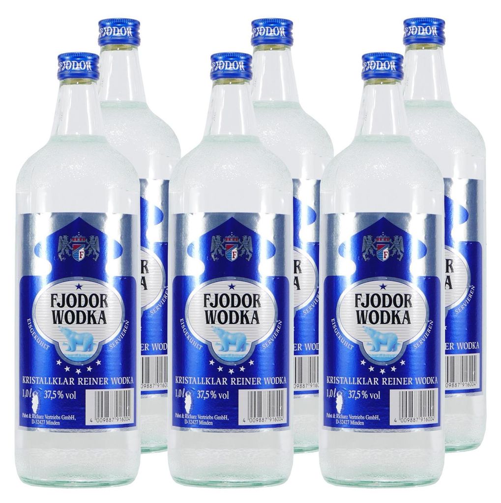 Fjodor Wodka (6 x 1,0L)