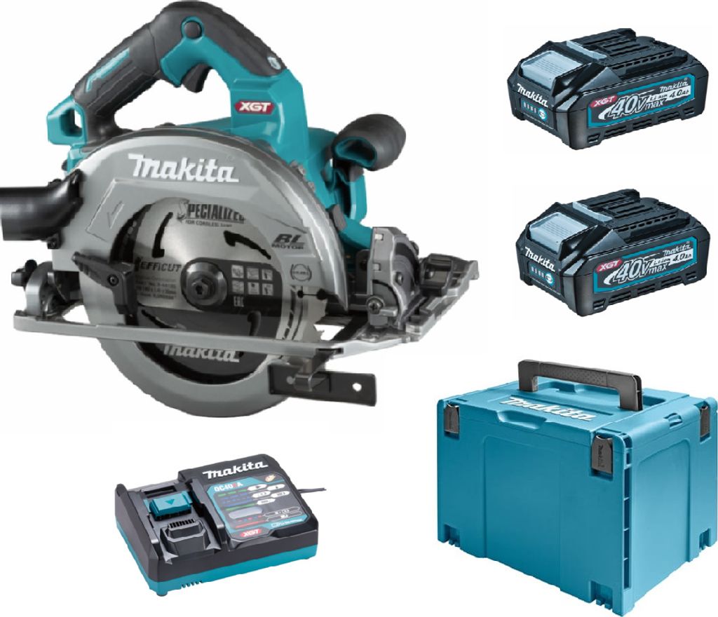 Makita HS004GM202 Akumulatorowa pilarka tarczowa 190 mm 40 Zdjęcie produktu 