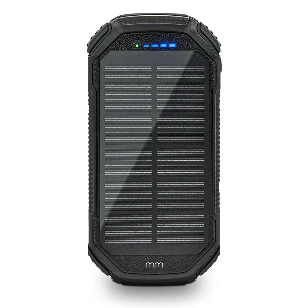 Power Bank Solare 20000mAh USB-C - Batteria Esterna Alta Efficienza