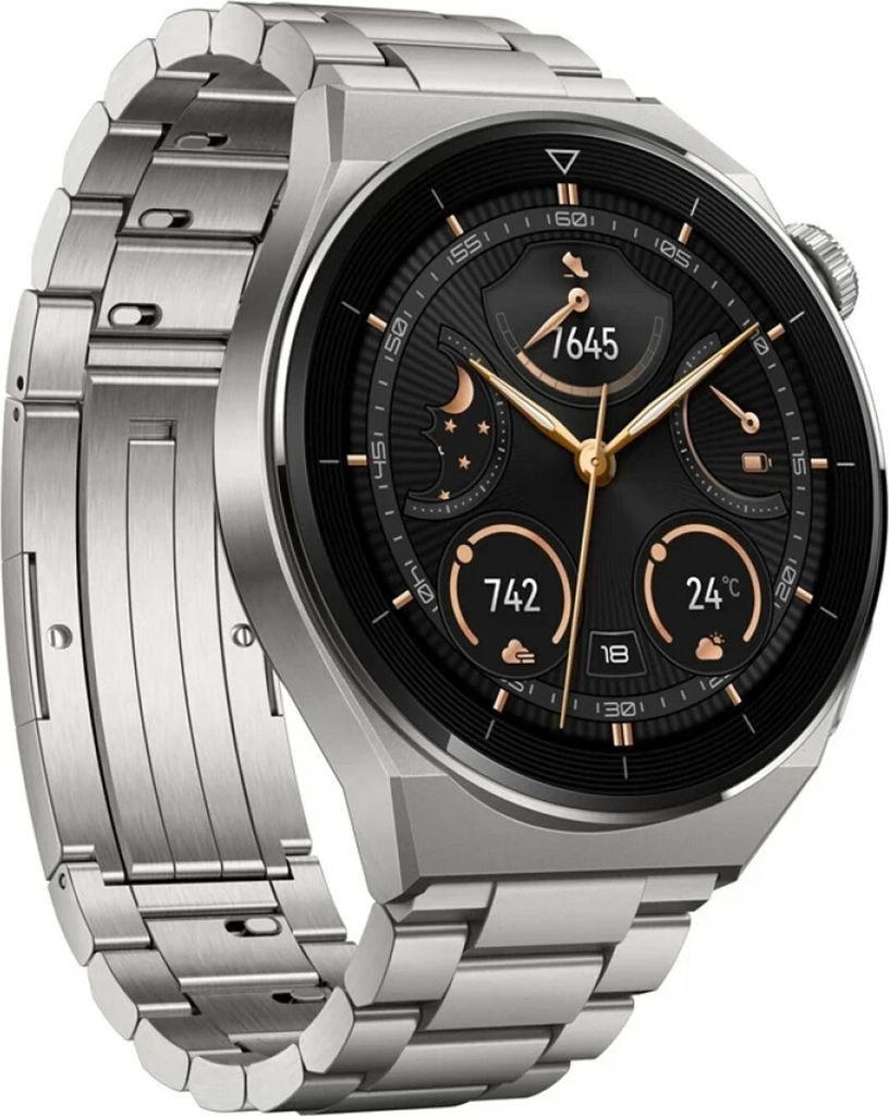 Huawei Watch GT3 Pro 46mm (Odin-B19M) Elite Titanium Strap Produktbild 