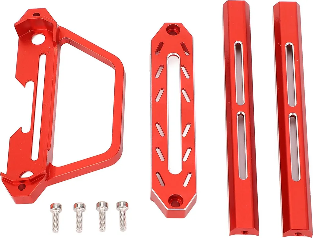 Supporto Metallo NB4 Lite Rosso - Cornice Protezione CNC Alluminio