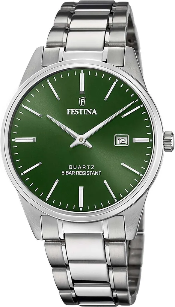 Festina Silver Collection Acero Clasico: Orologio Uomo Business
