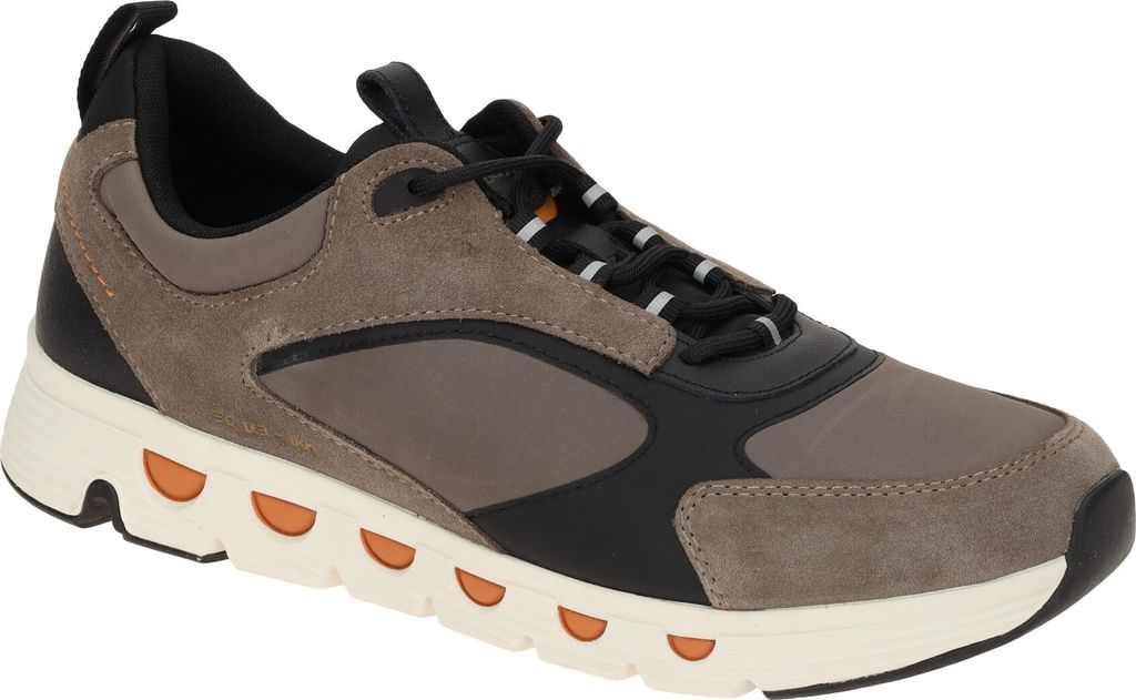 Geox Spherica Herrenschuhe Schnürschuhe Schnürer Grau Freizeit, Schuhgröße:45 EU