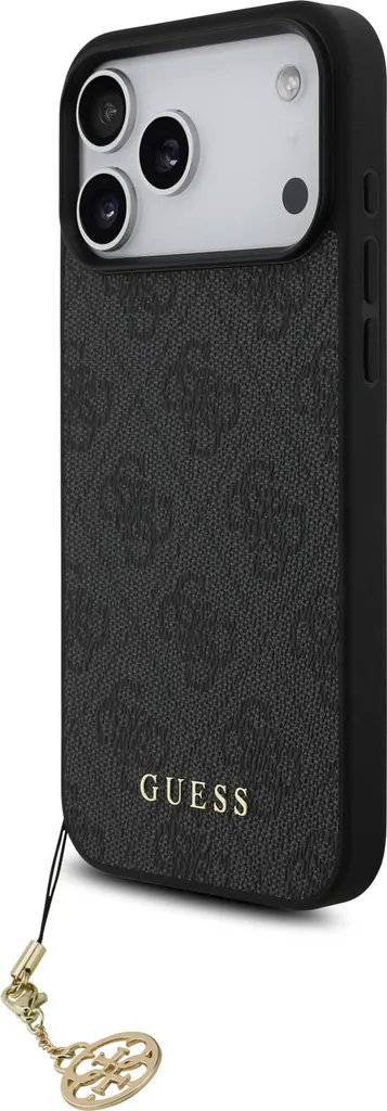 Custodia iPhone 17 Pro Max Guess 4G Charms MagSafe Black - Top Store