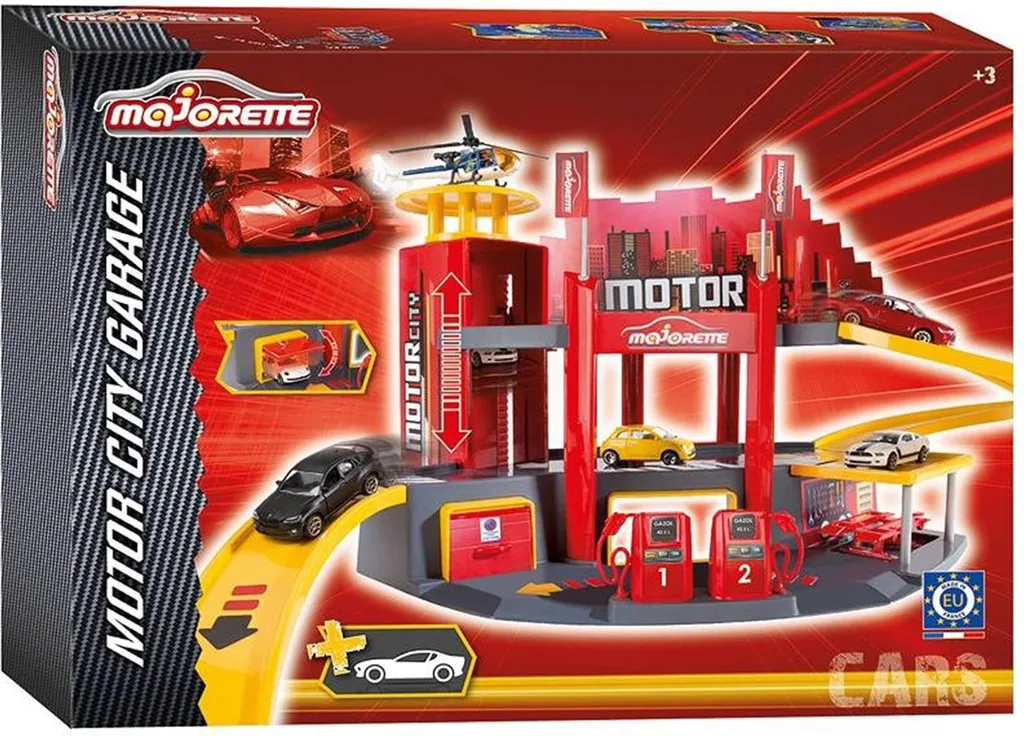 Garage Majorette Motor City 2058211 : fini les voitures qui traînent