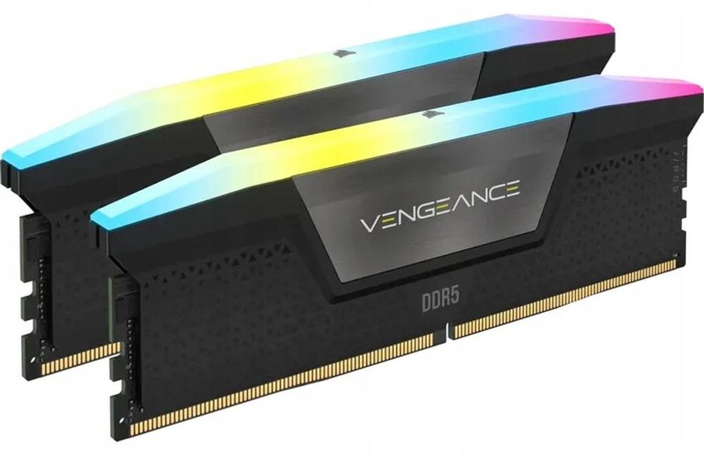 Corsair Vengeance RGB CMK32GX5M2B6400Z36, 32 GB, 2 x 16 GB, Zdjęcie produktu 