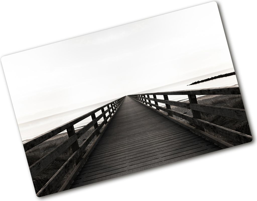 Tulup Glas Herdabdeckplatte - 80x52 cm - Glaskeramikkochfeld-Abdeckung Spritzschutz Glasabdeckplatte - Einteilig - Sehenswürdigkeiten & Architektu...
